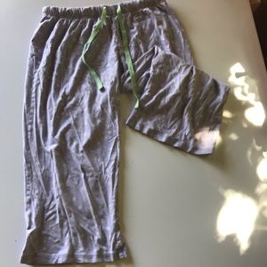 Purple spotted pajama pants